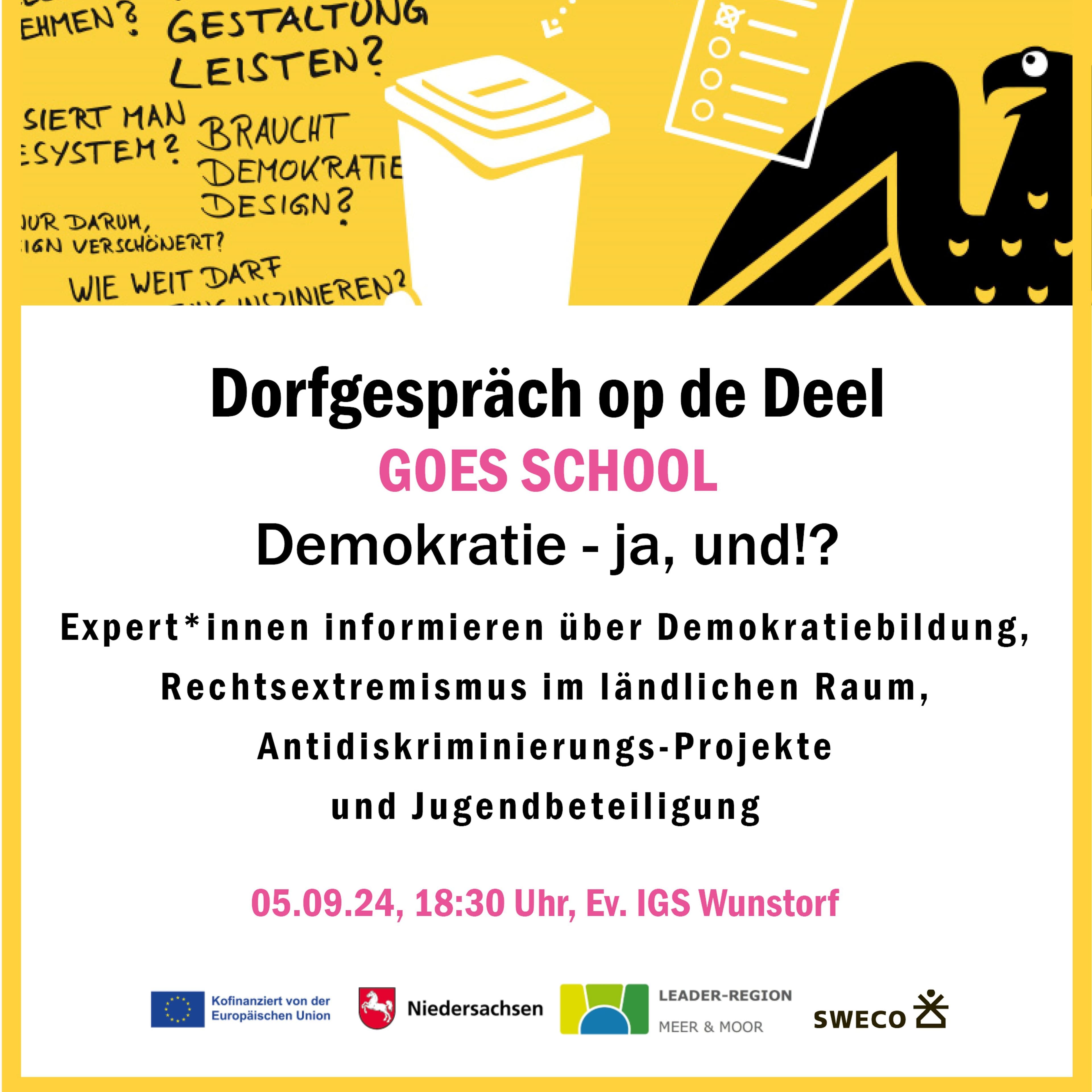 Dorfgespräch in Wunstorf: Eine Einladung zur aktiven Demokratie