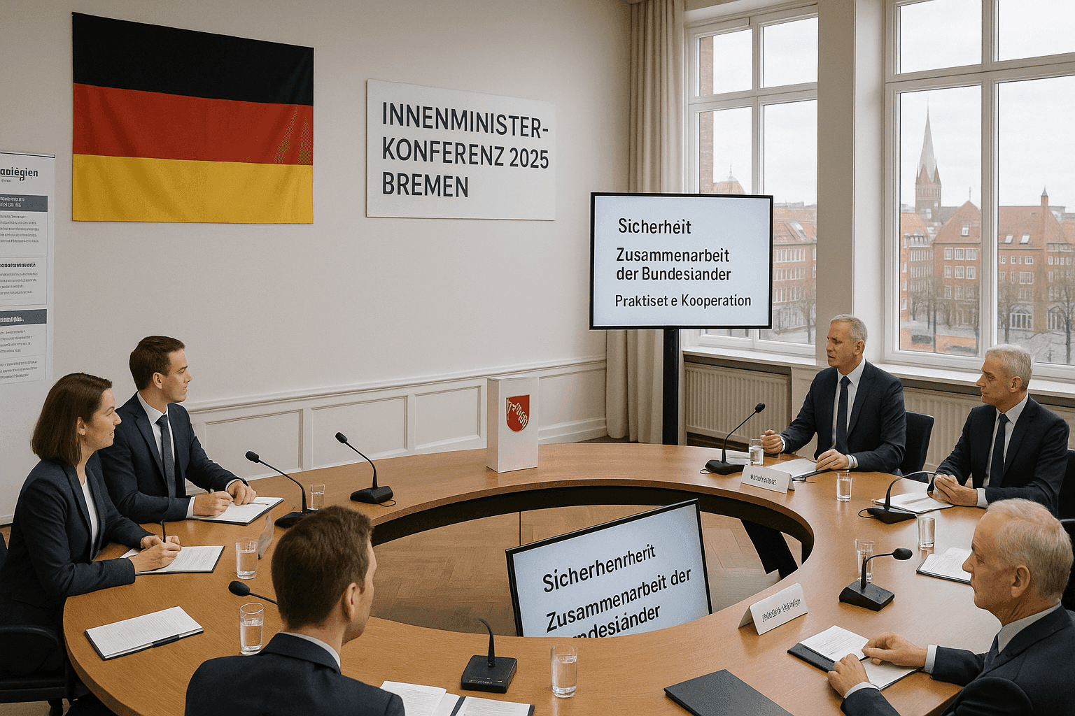 Innenministerkonferenz in Bremen: Mehr Sicherheit durch Zusammenarbeit