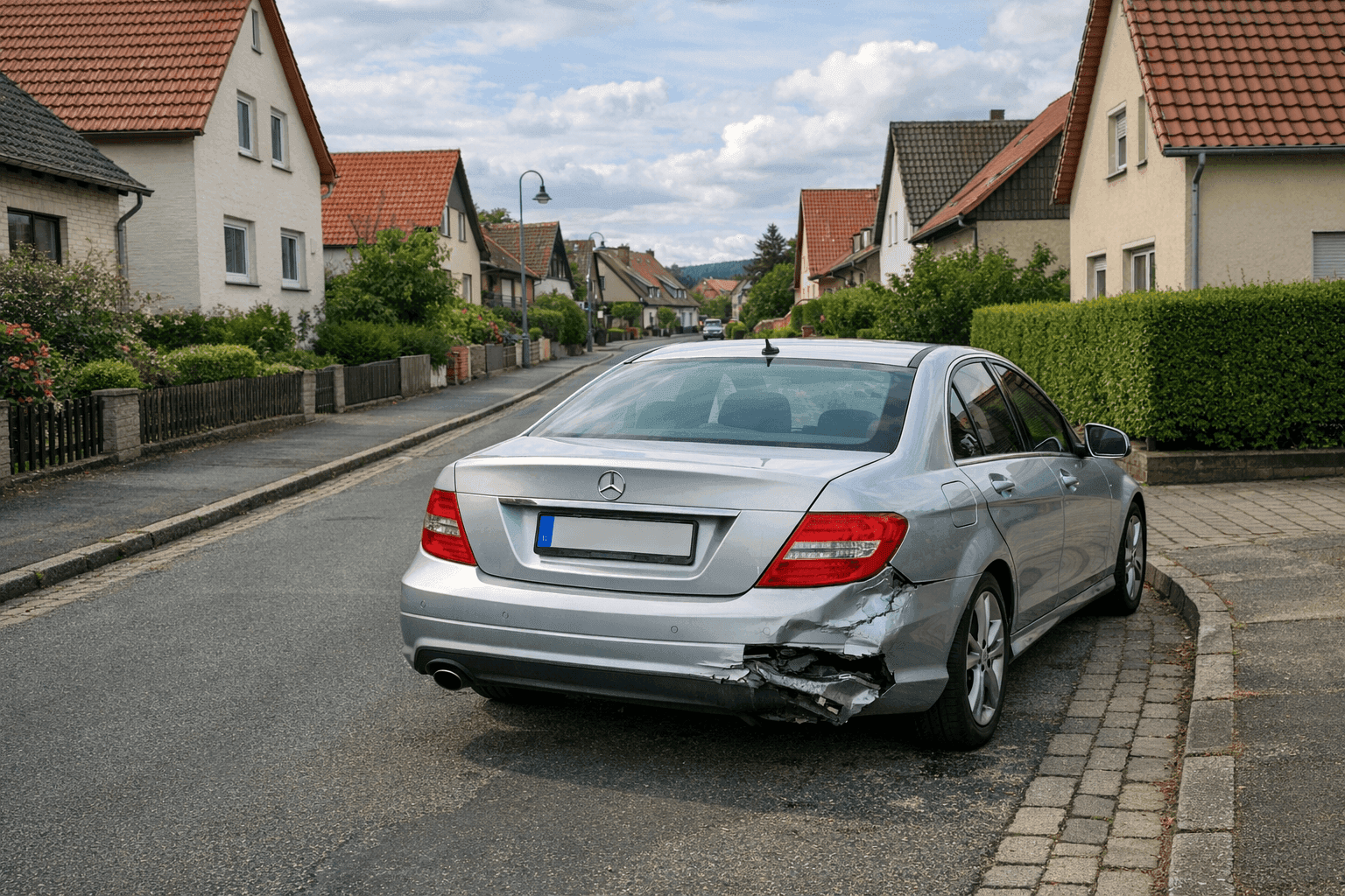 Kurzmitteilung: Mercedes in Northeim beschädigt: Fahrer flüchtet