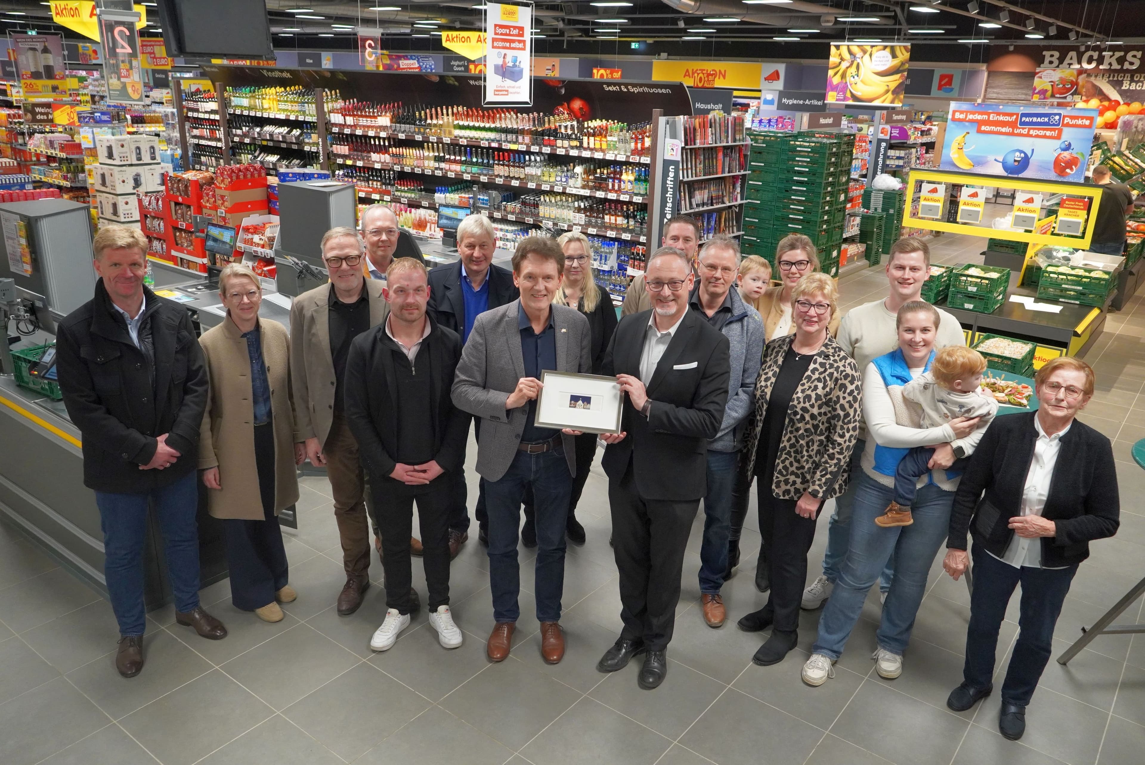 Neuer Netto-Markt eröffnet in Baccum