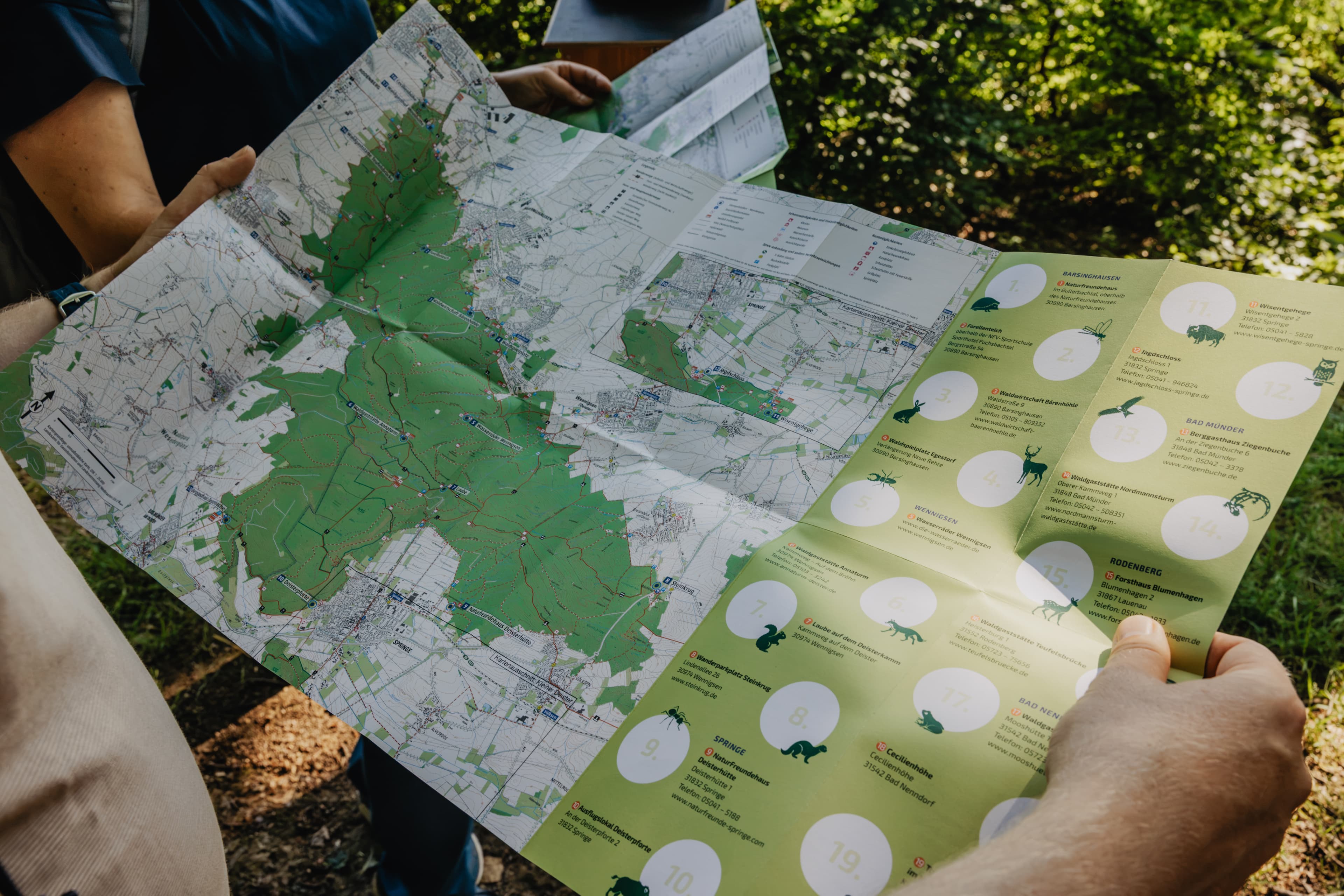 Deister-Wanderpass: Sieben neue Stempelstationen erweitern den Sammelspaß