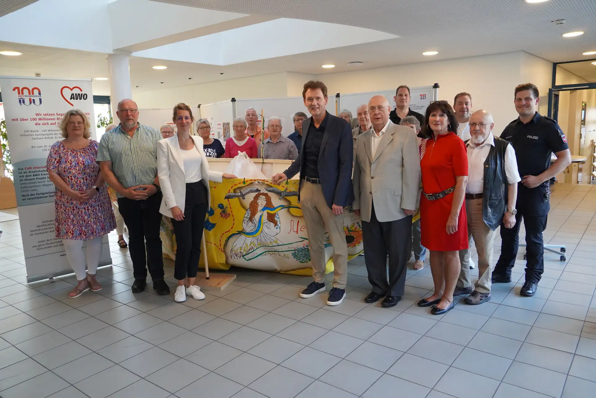 Ausstellung ‚100 Boote - 100 Millionen Menschen‘: Ein Zeichen der Solidarität