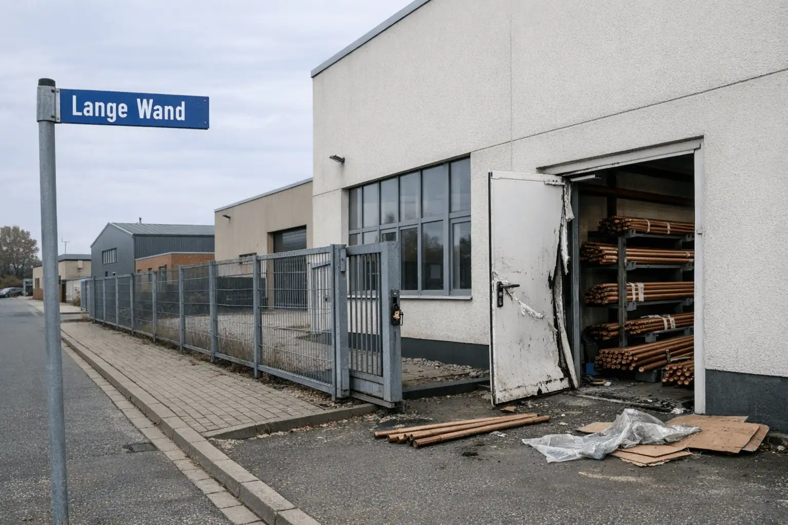 Kurzmitteilung: Kupfer- und Bronzestangen aus Firmengelände gestohlen