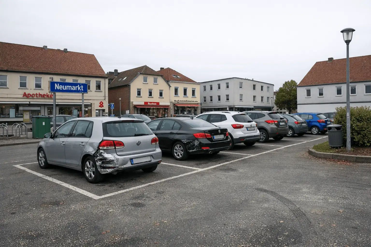 Kurzmitteilung: Unfallflucht am Neumarkt: 3.000 Euro Schaden