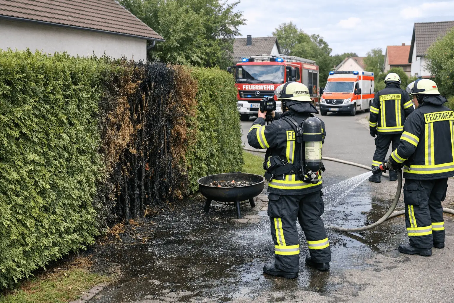 Kurzmitteilung: Zwei Brände an einem Tag: Feuerwehren rücken doppelt aus