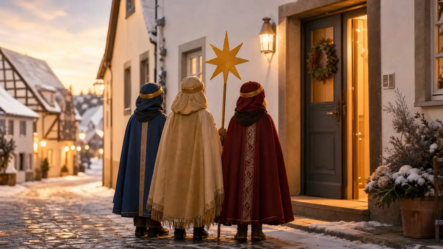 Sternsinger bringen Segen ins Rathaus