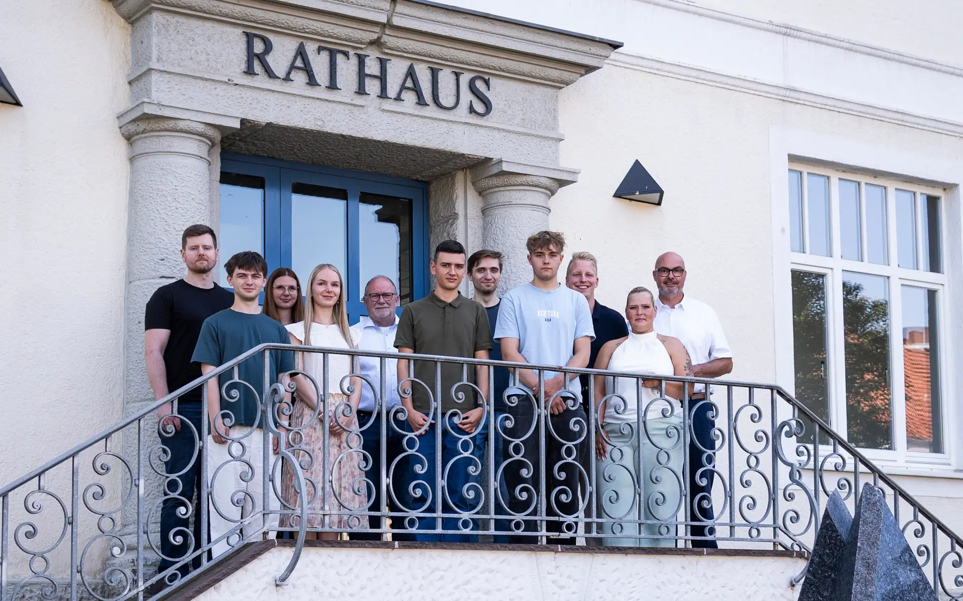 Drei neue Auszubildende bei der Stadt Northeim gestartet