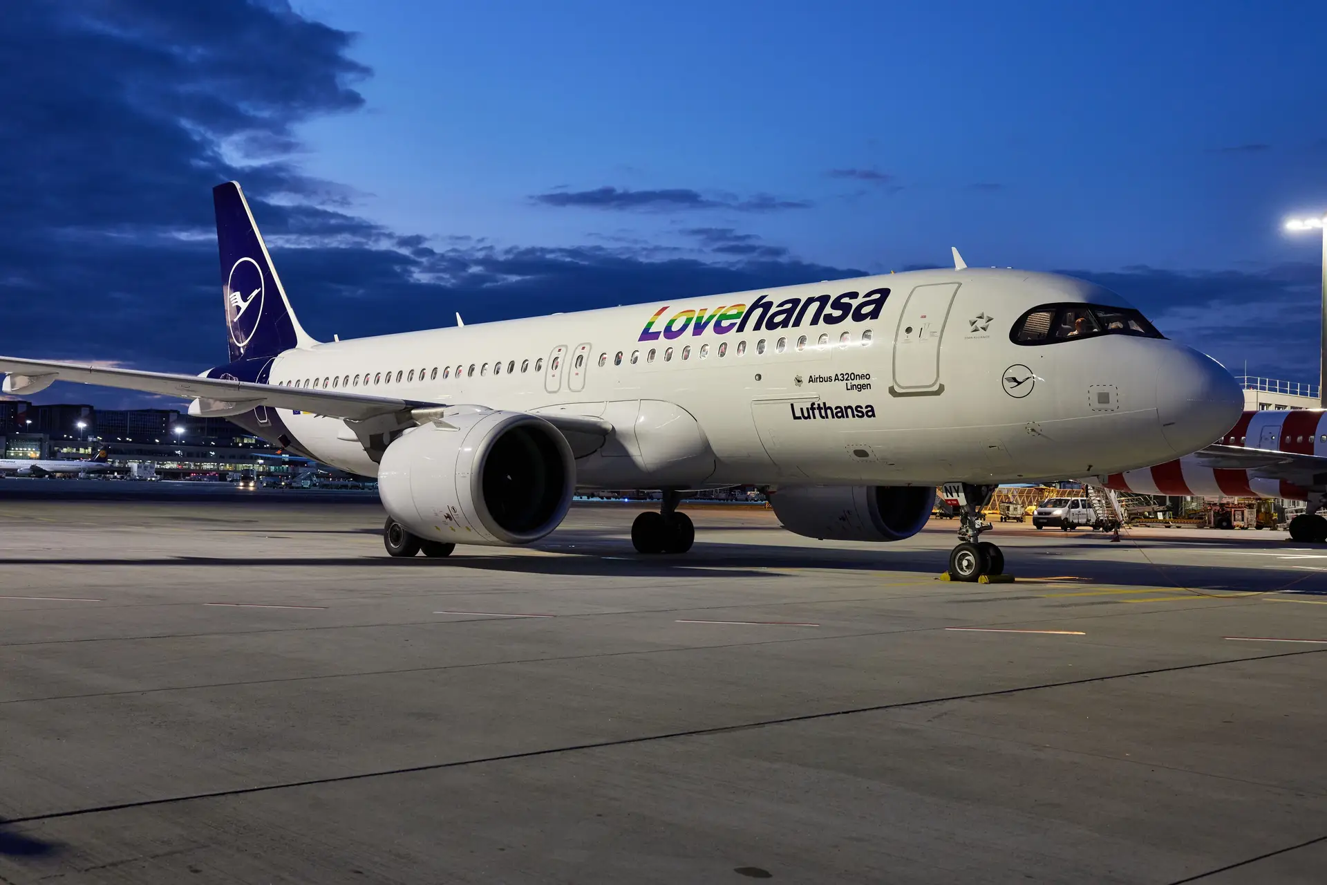 5 Jahre Airbus A320neo „Lingen“ bei Lufthansa