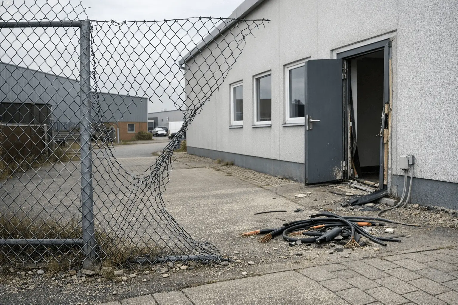 Kupferkabel auf Firmengelände in Lingen gestohlen