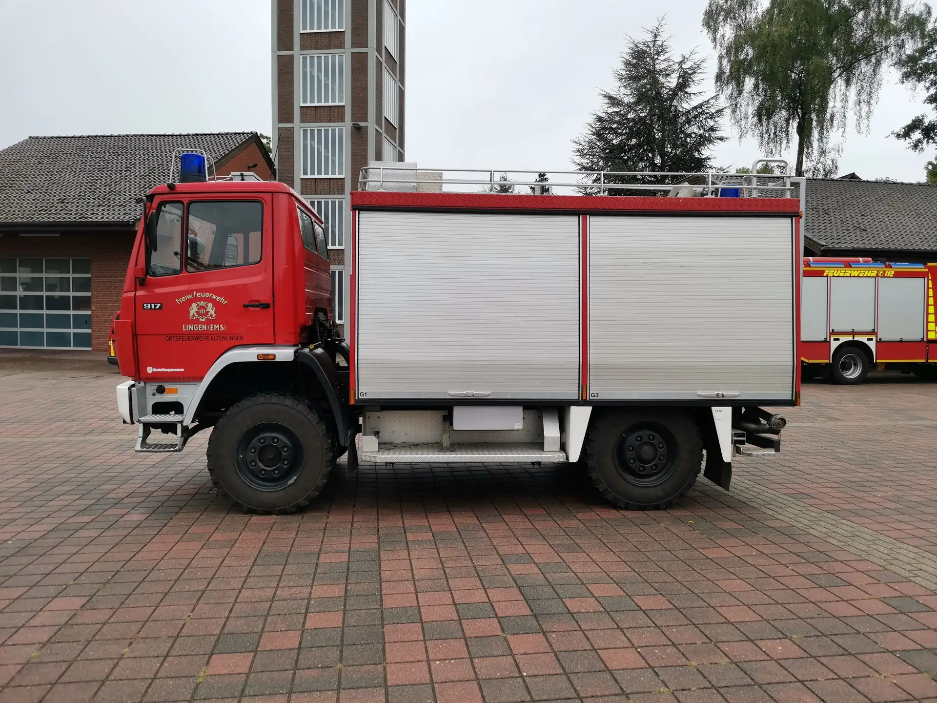 Lingen verkauft altes Feuerwehrauto