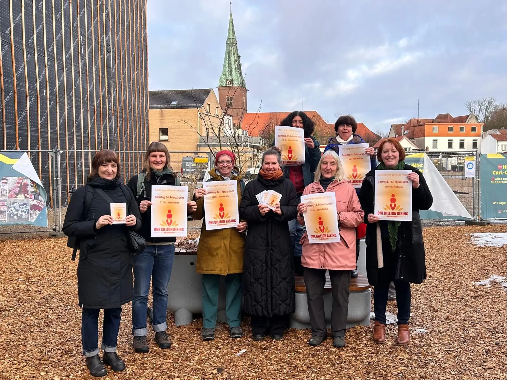 Delmenhorst tanzt gegen Gewalt an Frauen