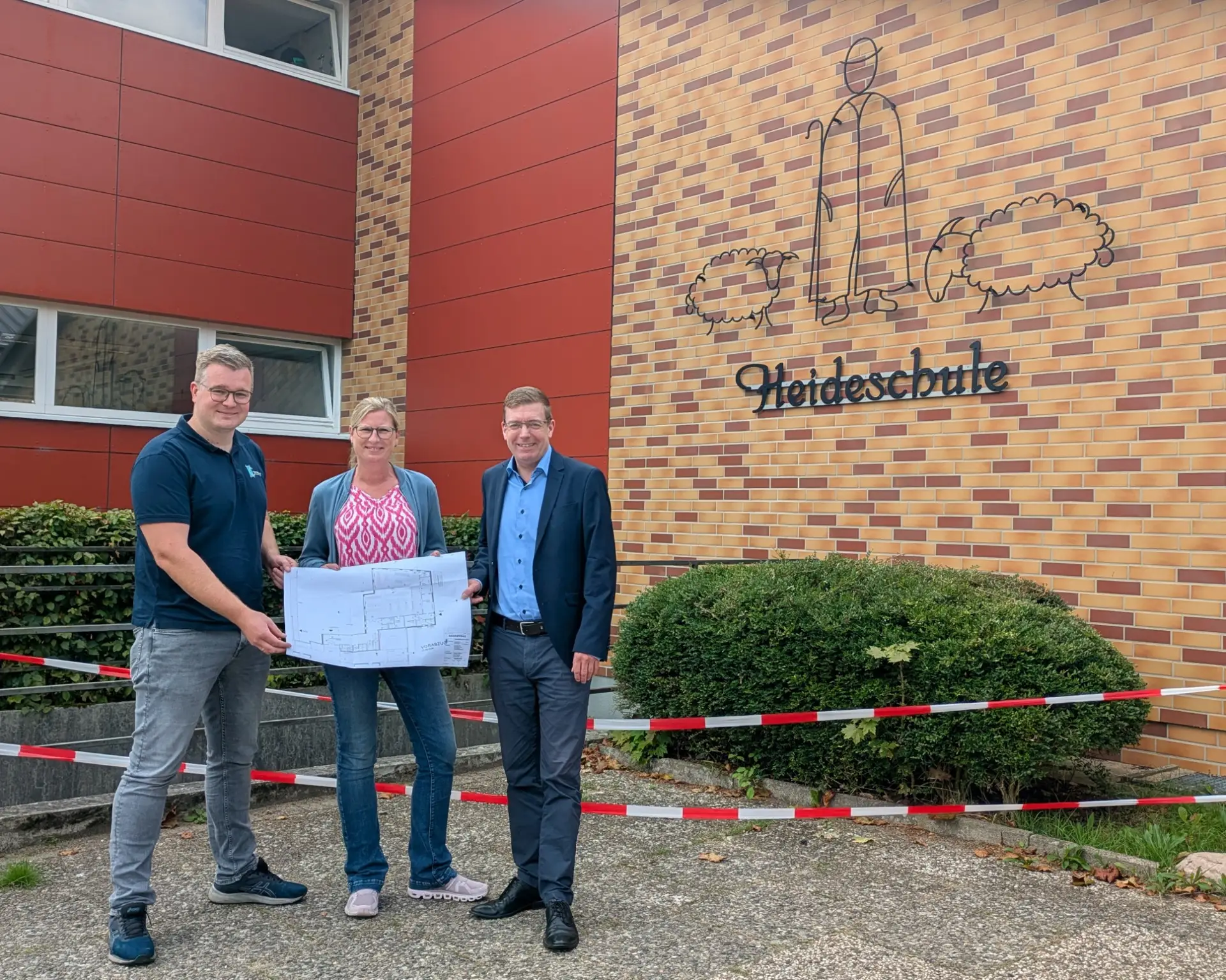 Pläne für neue Mensa an der Heideschule: Vorstellung im Ausschuss